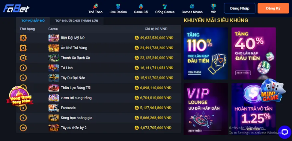 Game Bắn Cá EV88